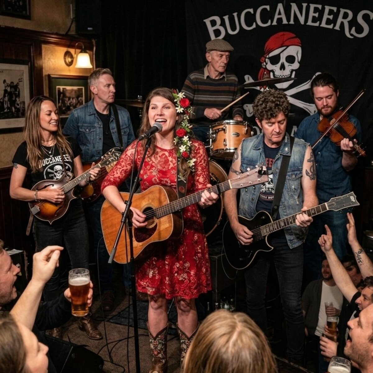 The Buccaneers, group portrait
